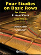 Four Studies on Basic Rows piano sheet music cover